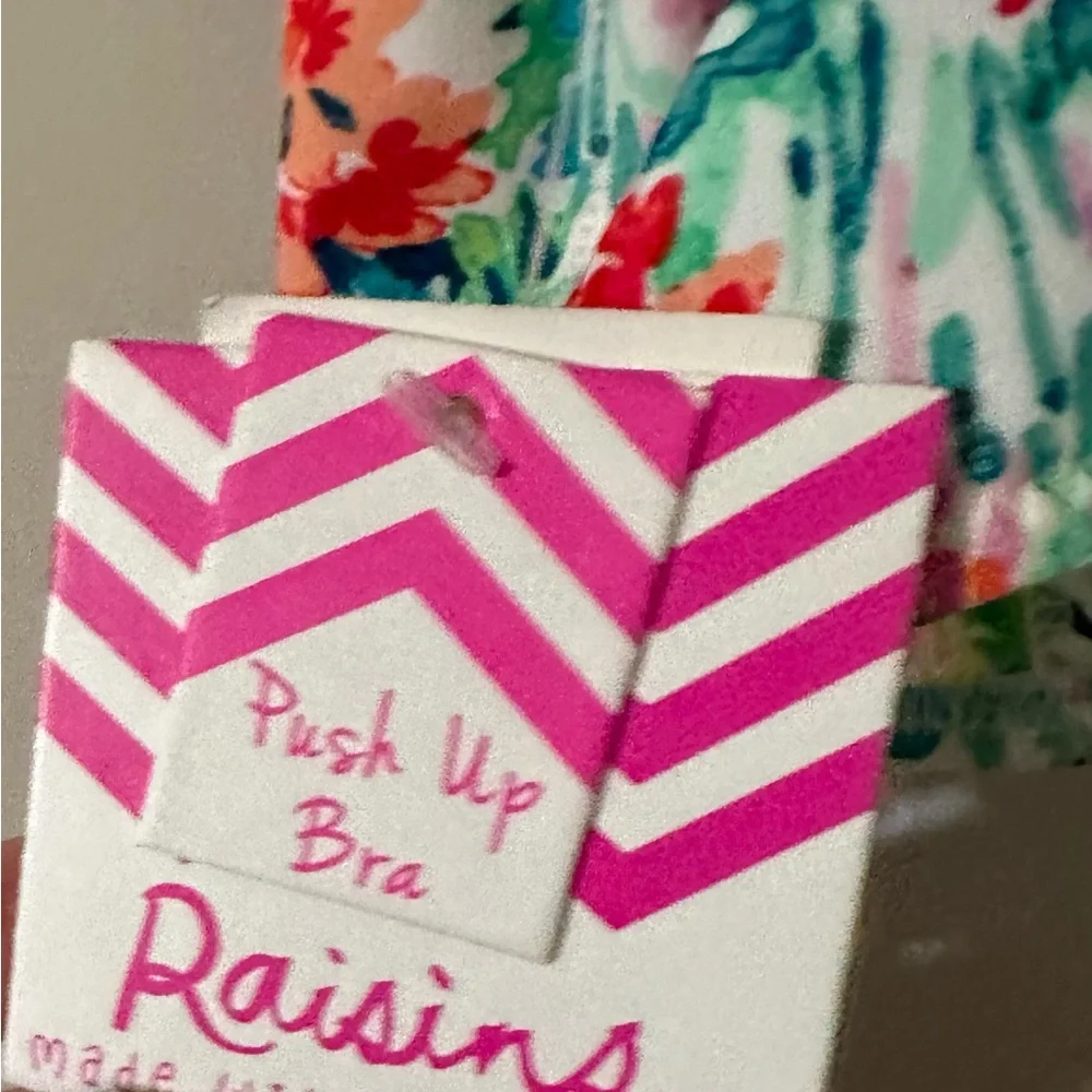 Raisin’s.  Push up bra swim top - Picture 3 of 4